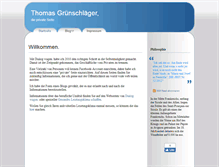 Tablet Screenshot of gruenschlaeger.de